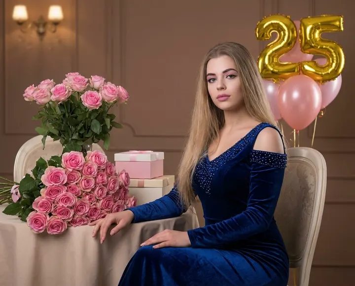 Элегантный лайфстайл портрет