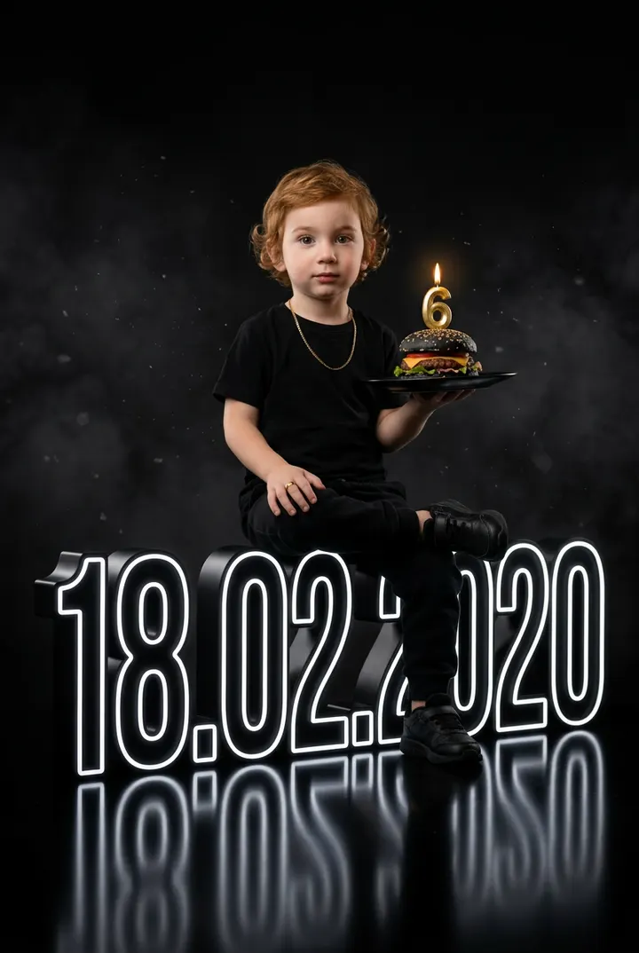 Мальчик на цифрах 18.02.2020
