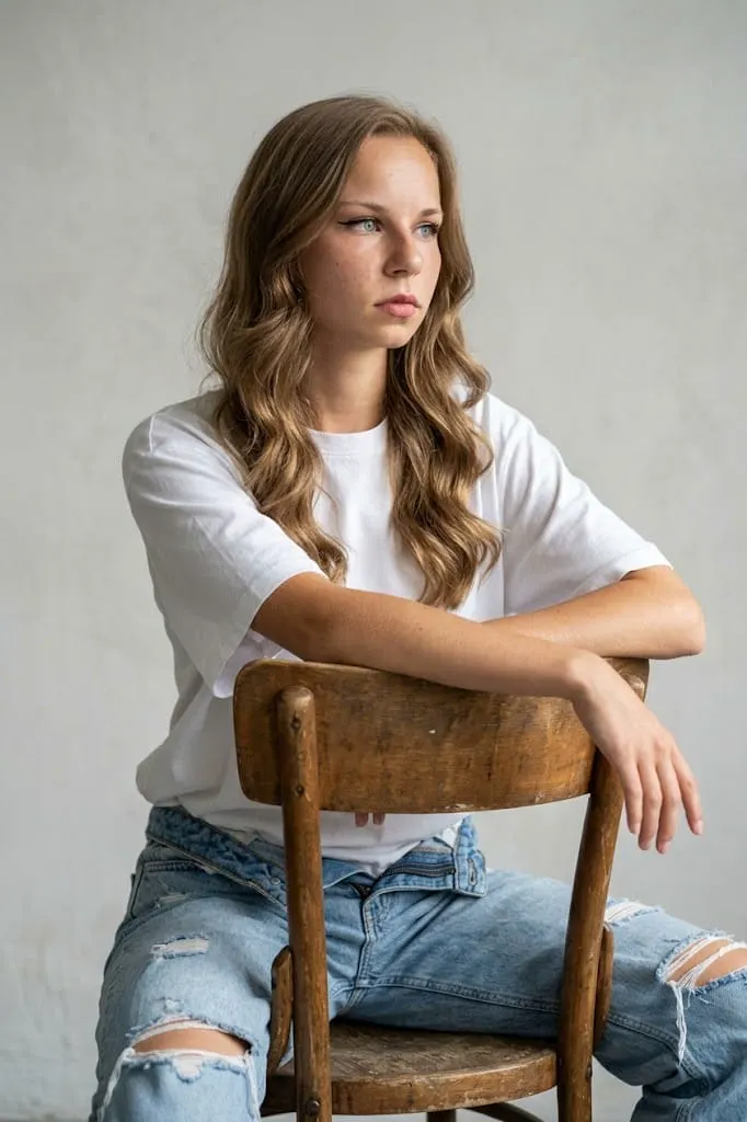 Студийный портрет в стиле Vogue