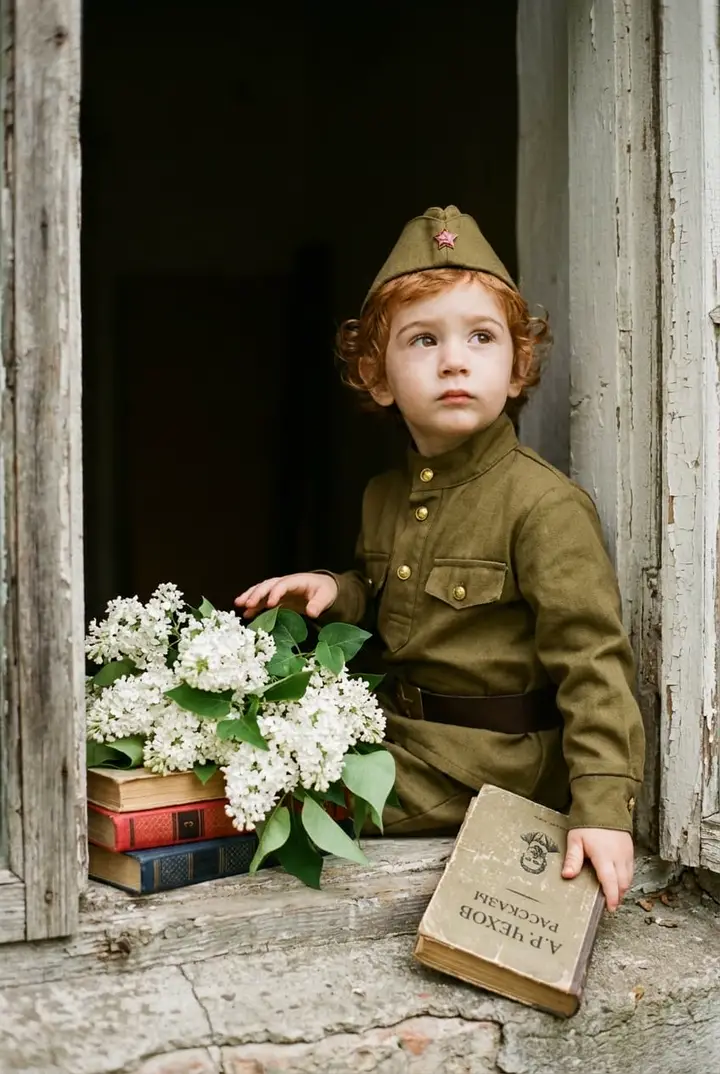 Мальчик в советской форме