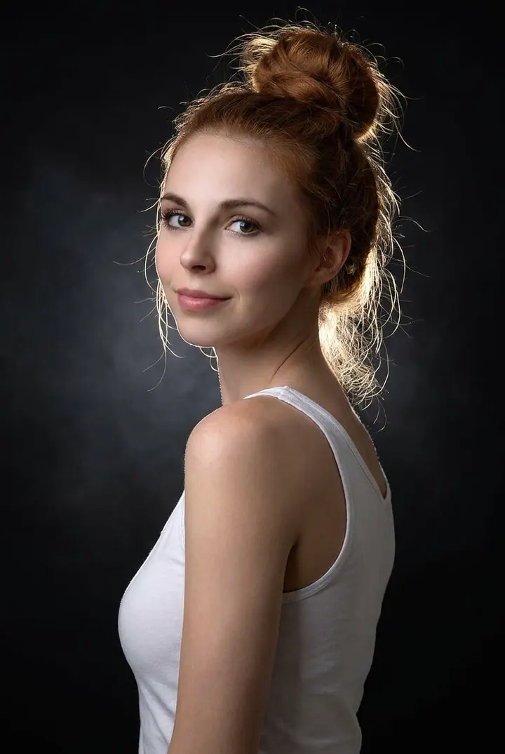 Эдиториал портрет в стиле Clean Girl