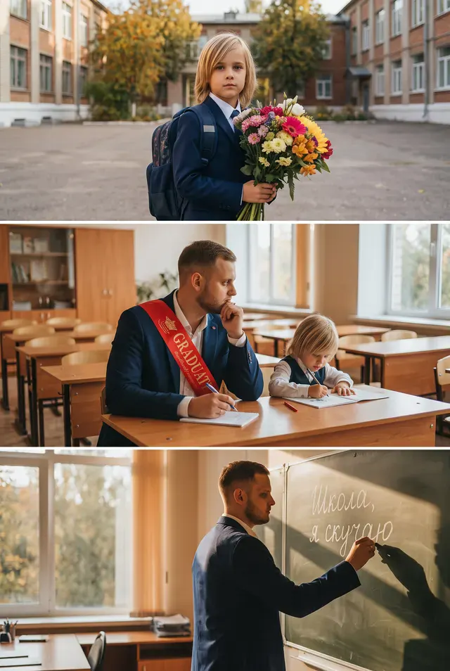 История взросления школьника