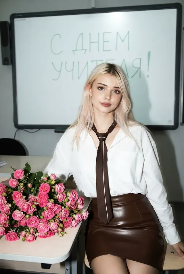 Элегантный портрет ко Дню учителя