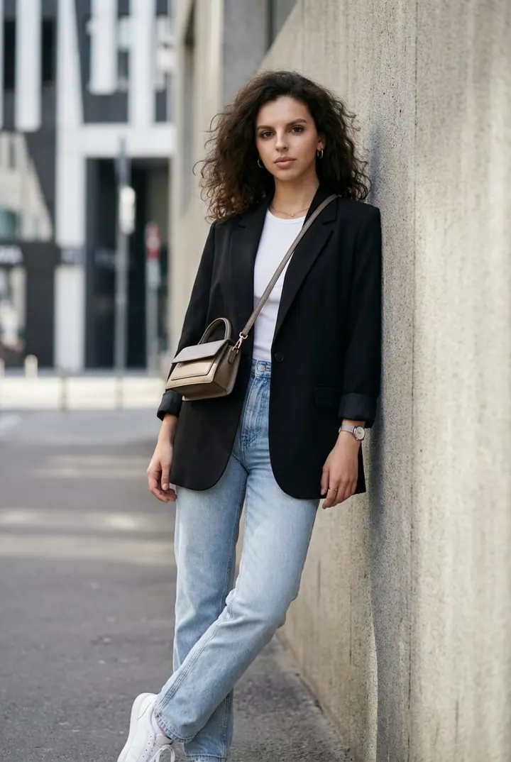 Девушка в стиле Pinterest Street Style