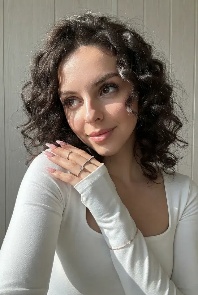 Солнечное селфи у окна