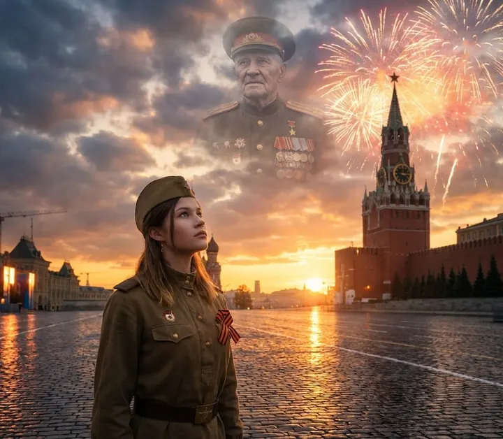 Героический портрет к 9 мая