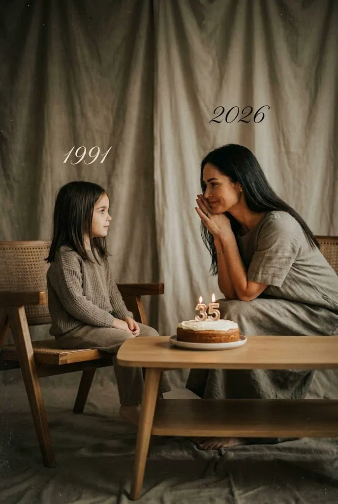 Двойной портрет сквозь время 35 лет