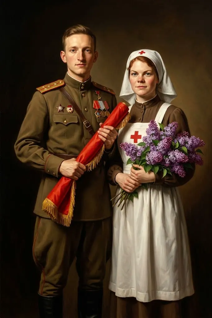 Парадный портрет 1945 года