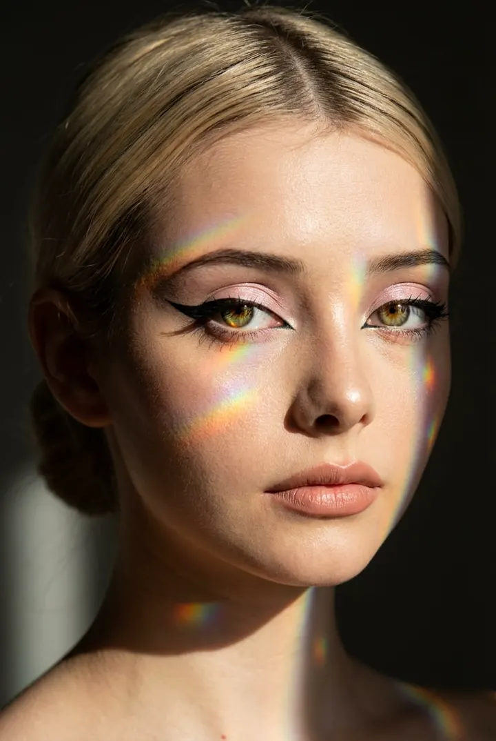 Необычный портрет в стиле Vogue