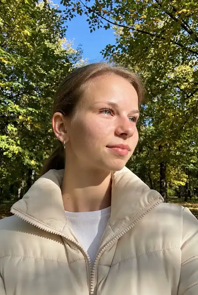 Осеннее селфи в пуховике