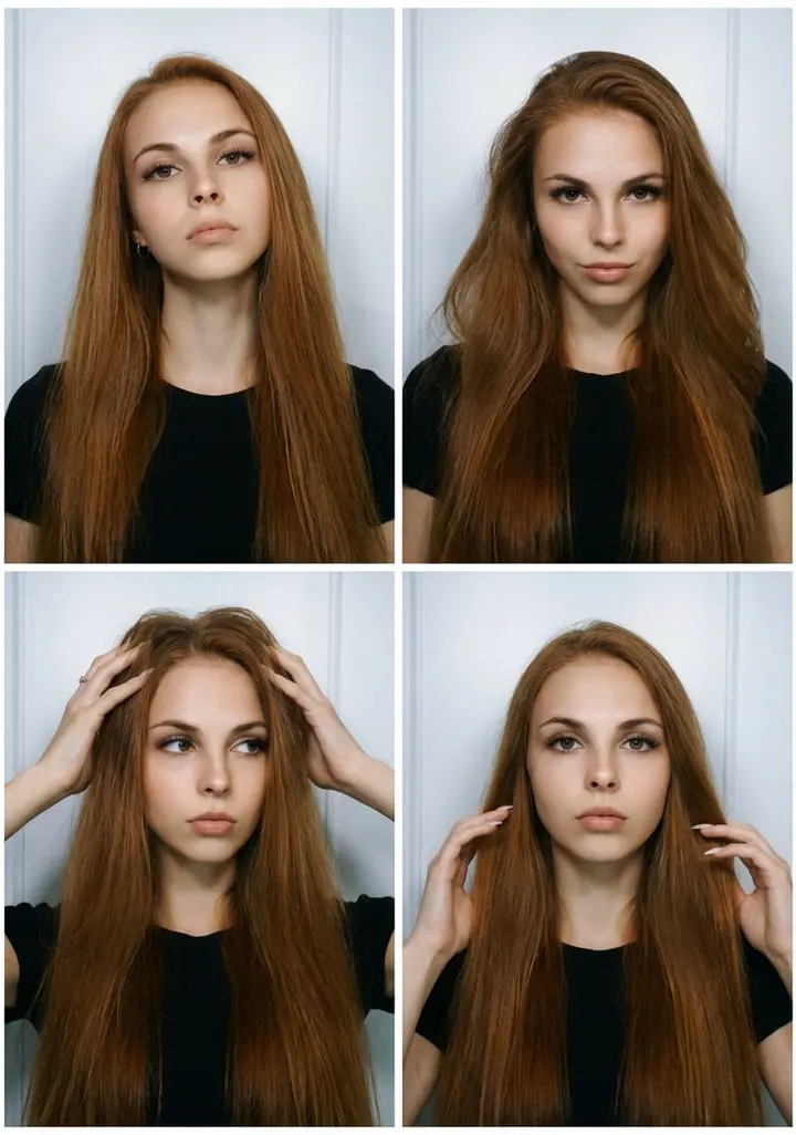 Коллаж фотобудка 2х2 черный топ