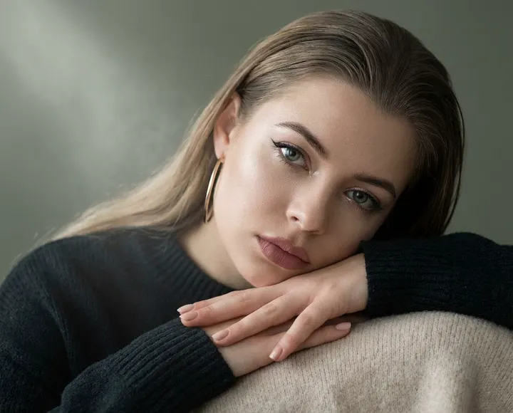Художественный портрет в стиле Vogue