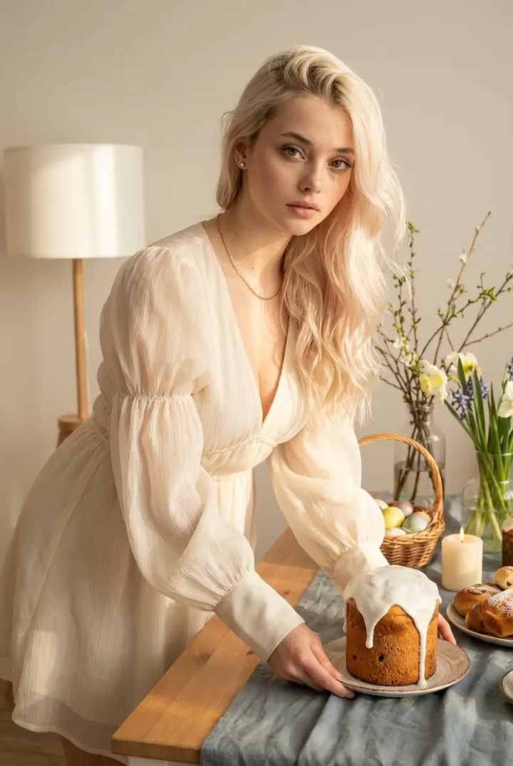 Пасхальное утро в стиле cottagecore