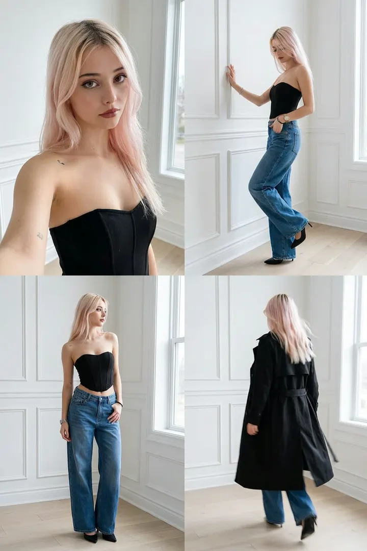 Коллаж в стиле Pinterest Editorial