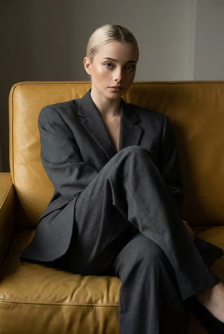 Эстетичный портрет в стиле fashion
