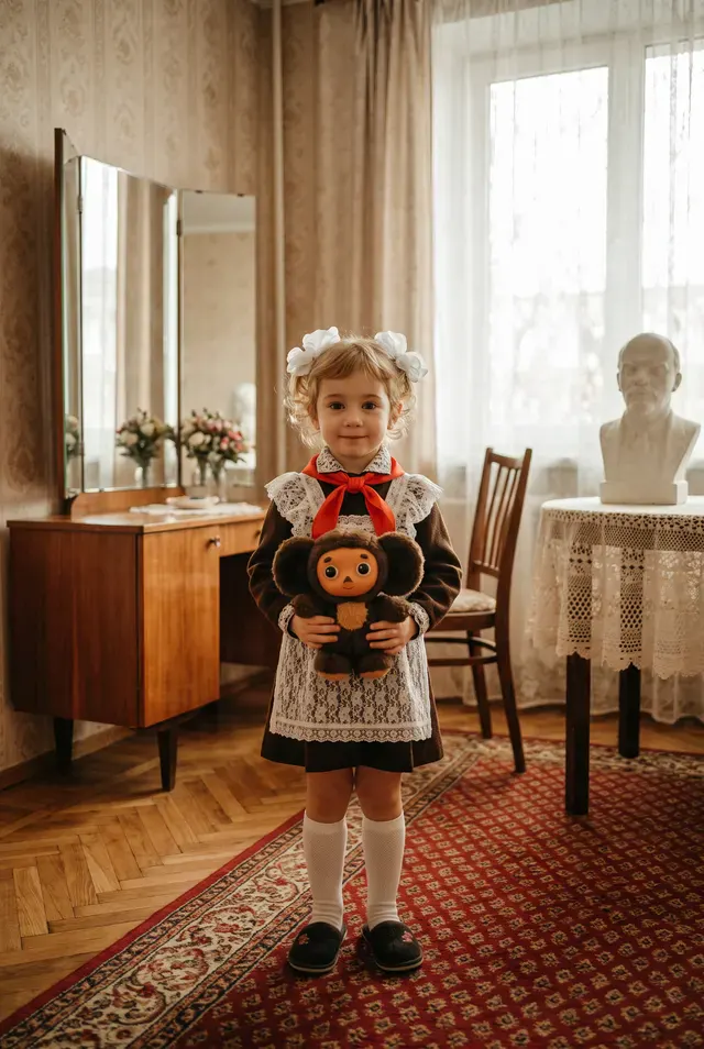 Портрет в советской школе