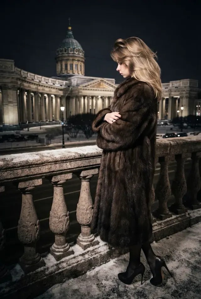 Русская зима в роскошной шубе