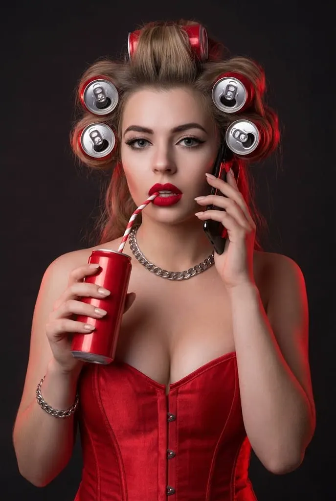 Modern Pin-up Fashion съемка