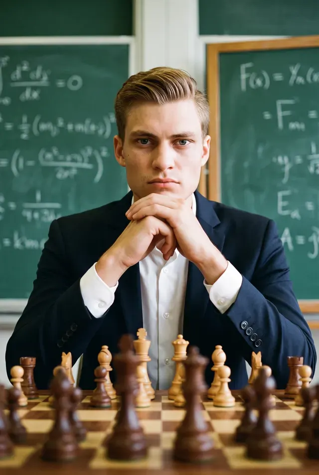 Человек за шахматной доской