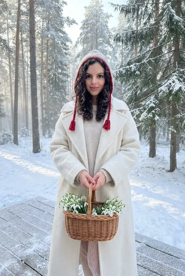 Зимняя сказка на террасе