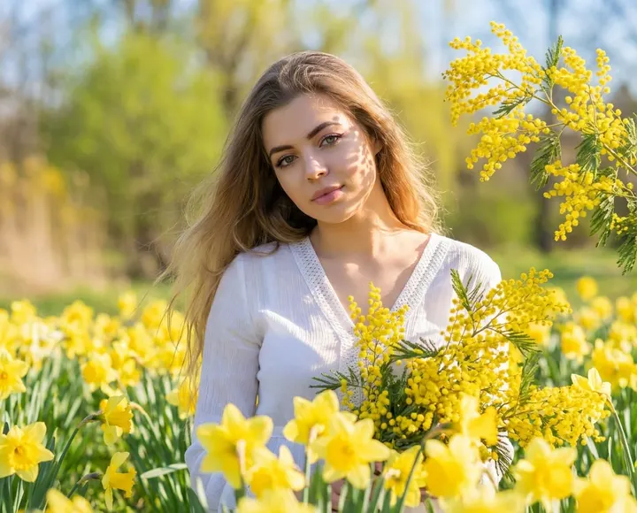 Весенняя прогулка в цветах