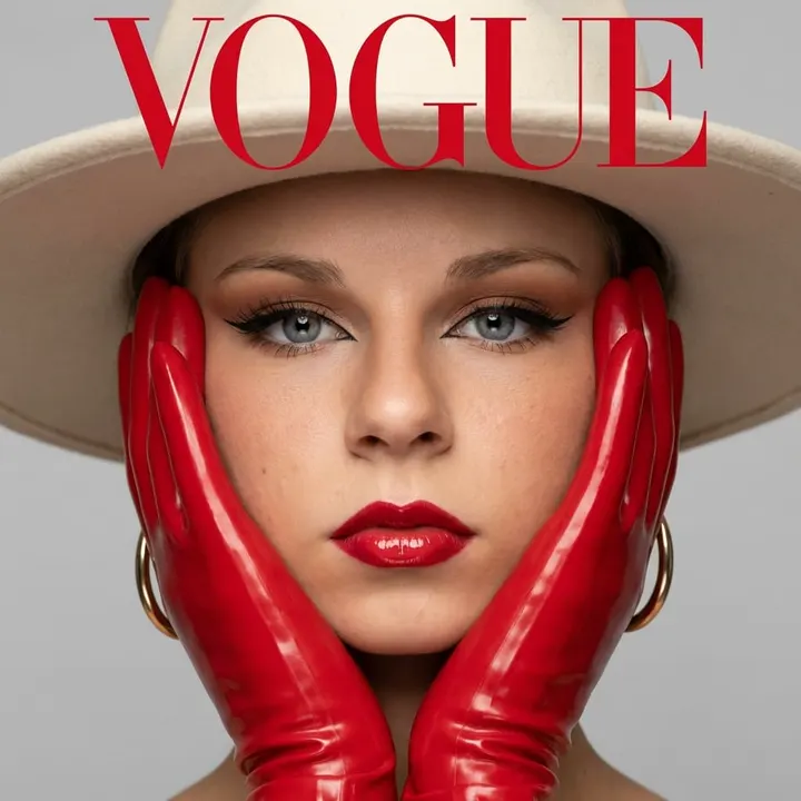 Фэшн-портрет в стиле Vogue