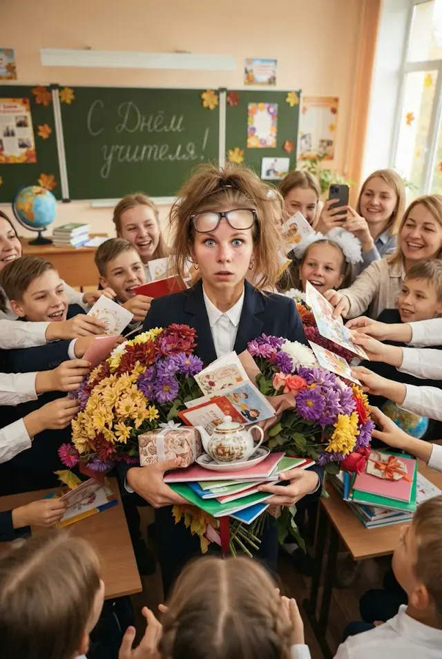 Весёлый хаос ко Дню учителя