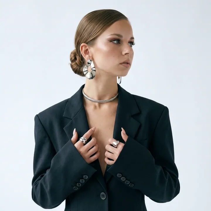 Студийный fashion портрет