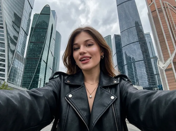 Селфи в стиле Москва-Сити