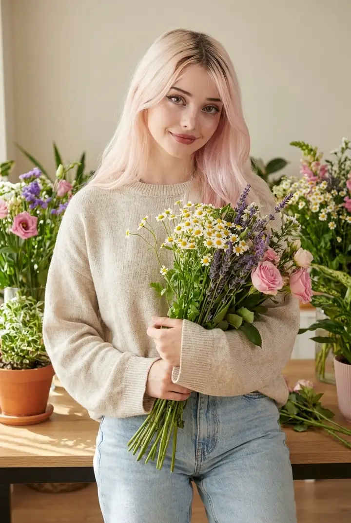 Цветы и лайфстайл