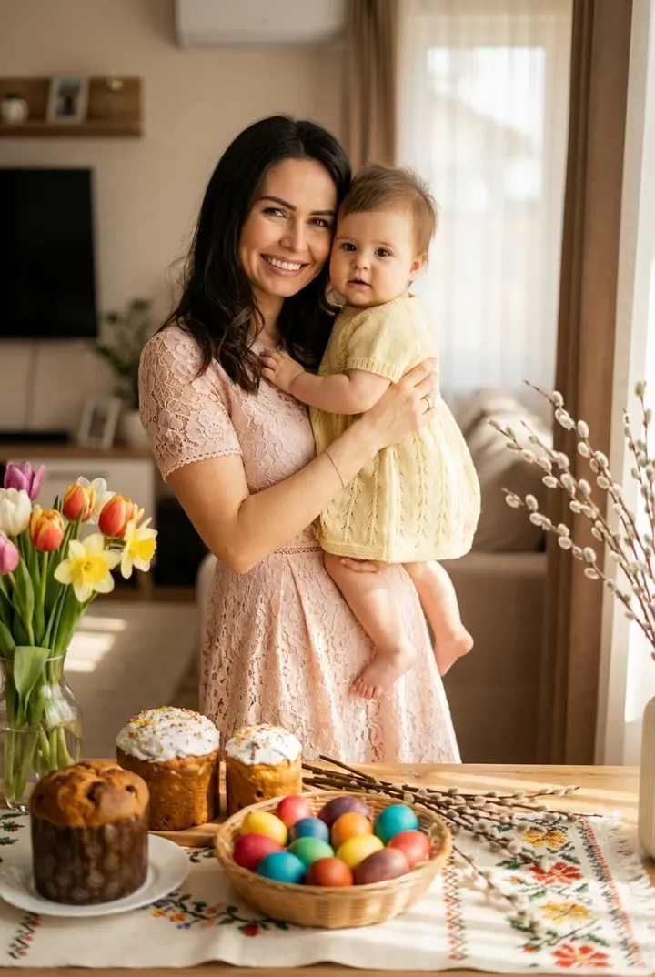 Пасха с мамой ❤️