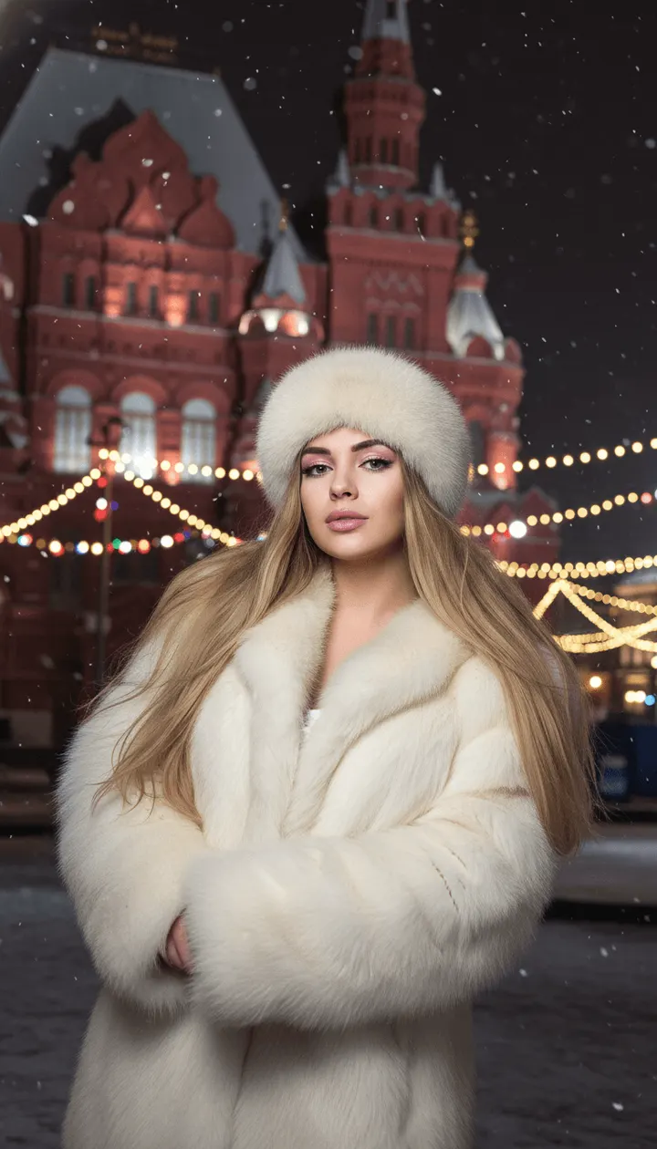 Зимняя прогулка по ночной столице