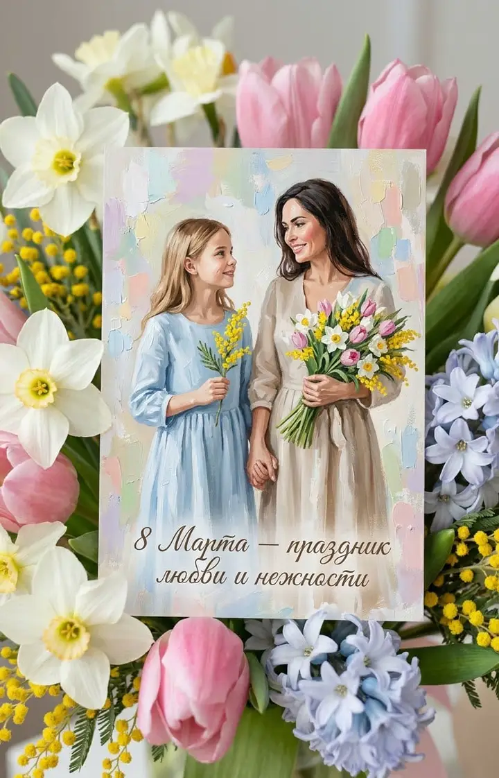Открытка Единство поколений