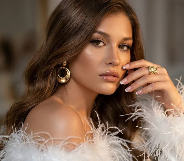 Макро портрет в стиле VOGUE