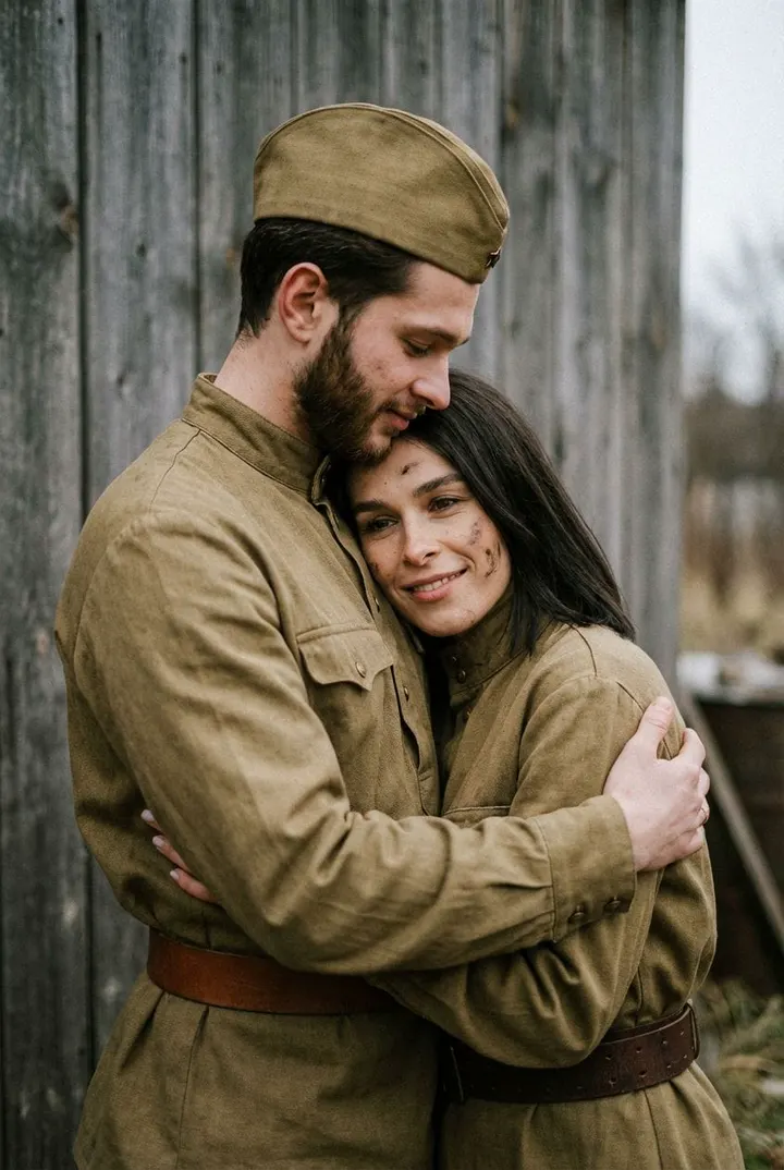 Прощание на войне портрет